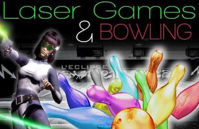 Bowling and Laser games in Lannion