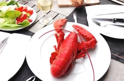 Photo - grilled lobster